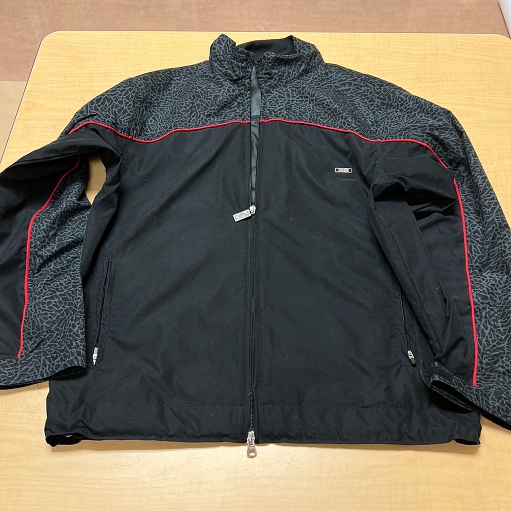 Nike Air Force 1 elephant print zip up jacket, size medium